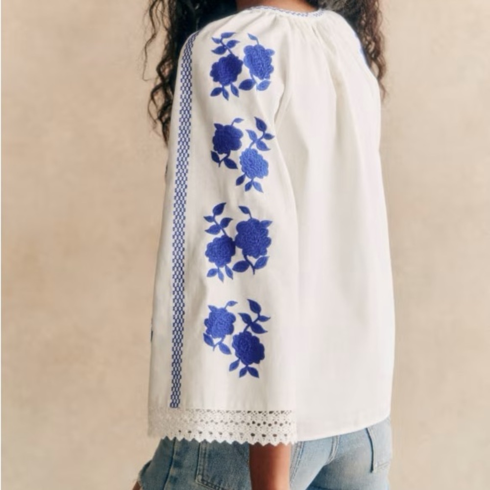 Sezane RINA BLOUSE - Picture 4 of 7